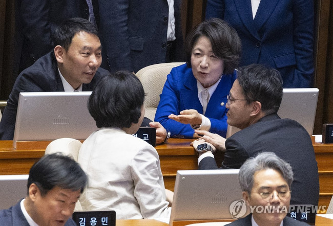 중수청ㆍ공소청법 처리 방향 숙의?