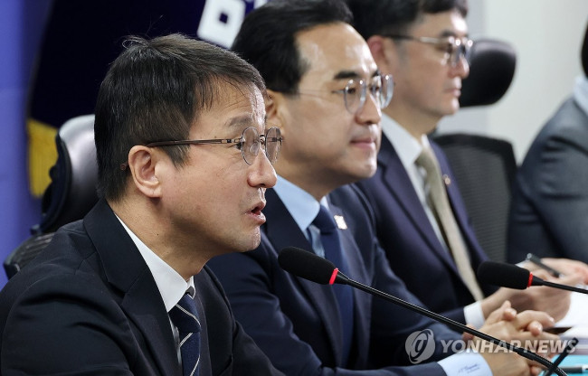 추경 당정, 발언하는 한병도 원내대표